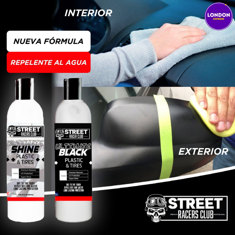 COMBO Restaurador + Abrillantador para Vehiculos (2 botellas) - PAGO CONTRAENTREGA 🚚