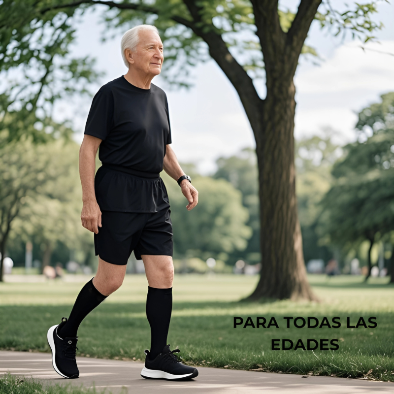 EnergiSock™ Pack 3 Calcetines de Compresión Punta Abierta  – Alivio, Soporte y Comodidad Todo el Día 🧦