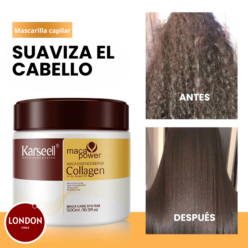 COMBO KARSEELL - 3 PRODUCTOS (Shampoo + Crema Capilar + Aceite de Argan) ORIGINAL