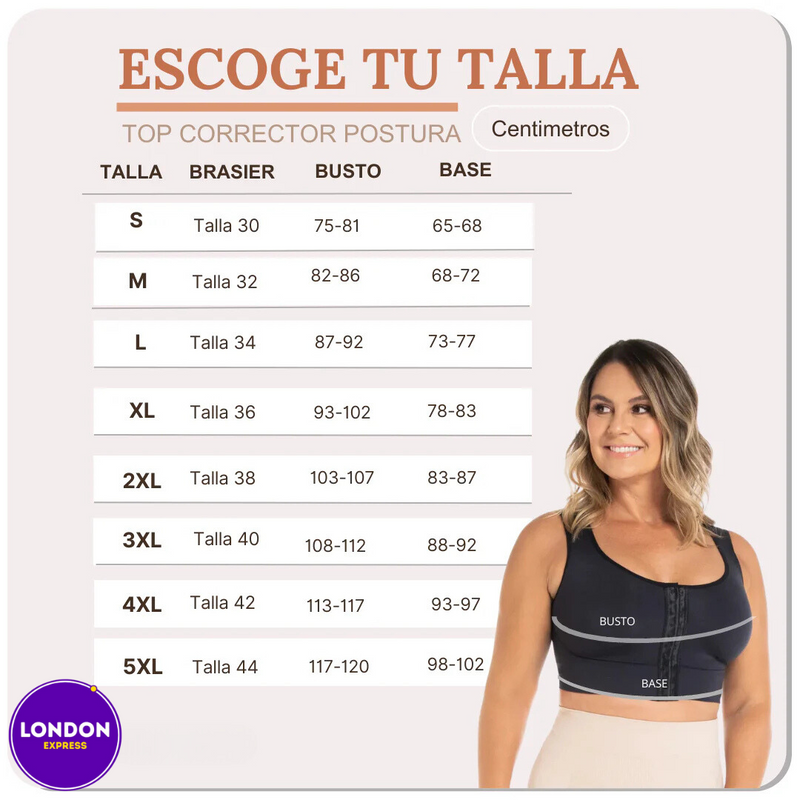 POSTURE-FIX™ SUJETADOR CON CORRECTOR DE POSTURA Y REALCE (PAGA AL RECIBIR 🚚)